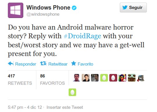 microsoft android malware