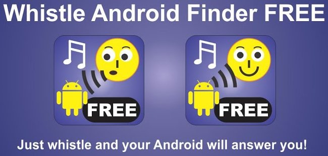 whistle android finder