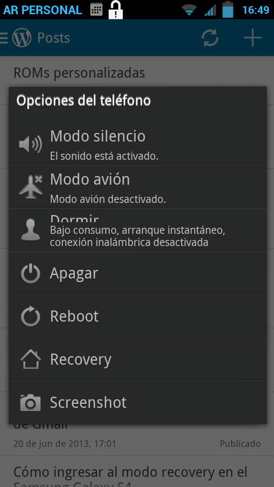 MaxBlur 6 Motorola ATRIX Roms personalizadas
