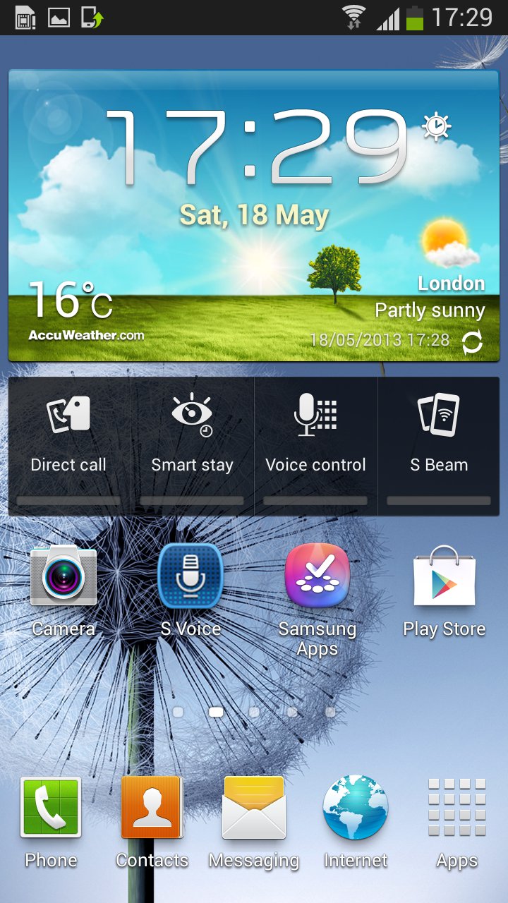 Samsung Galaxy S3 Android 4.2.2 Jelly Bean