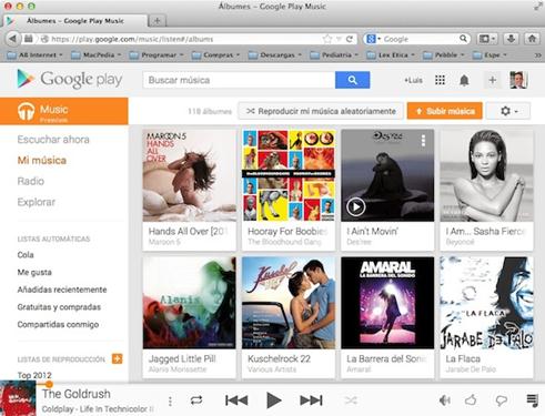 iTunes Google Play Music 2